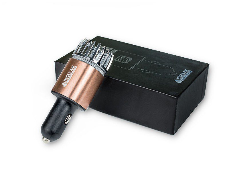 Hygea Air Car Purifier - Цвят меден карамел